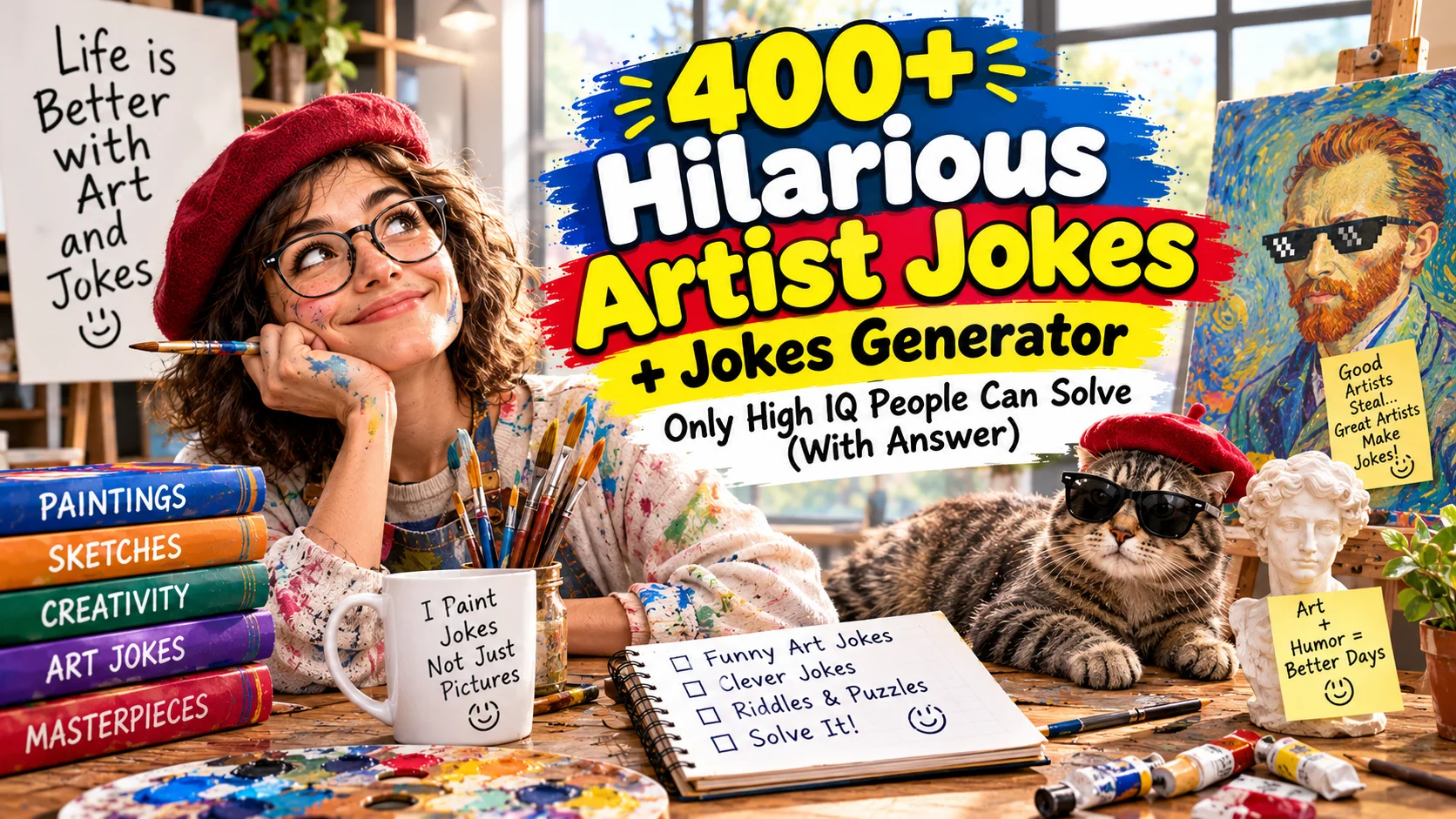 artist jokes