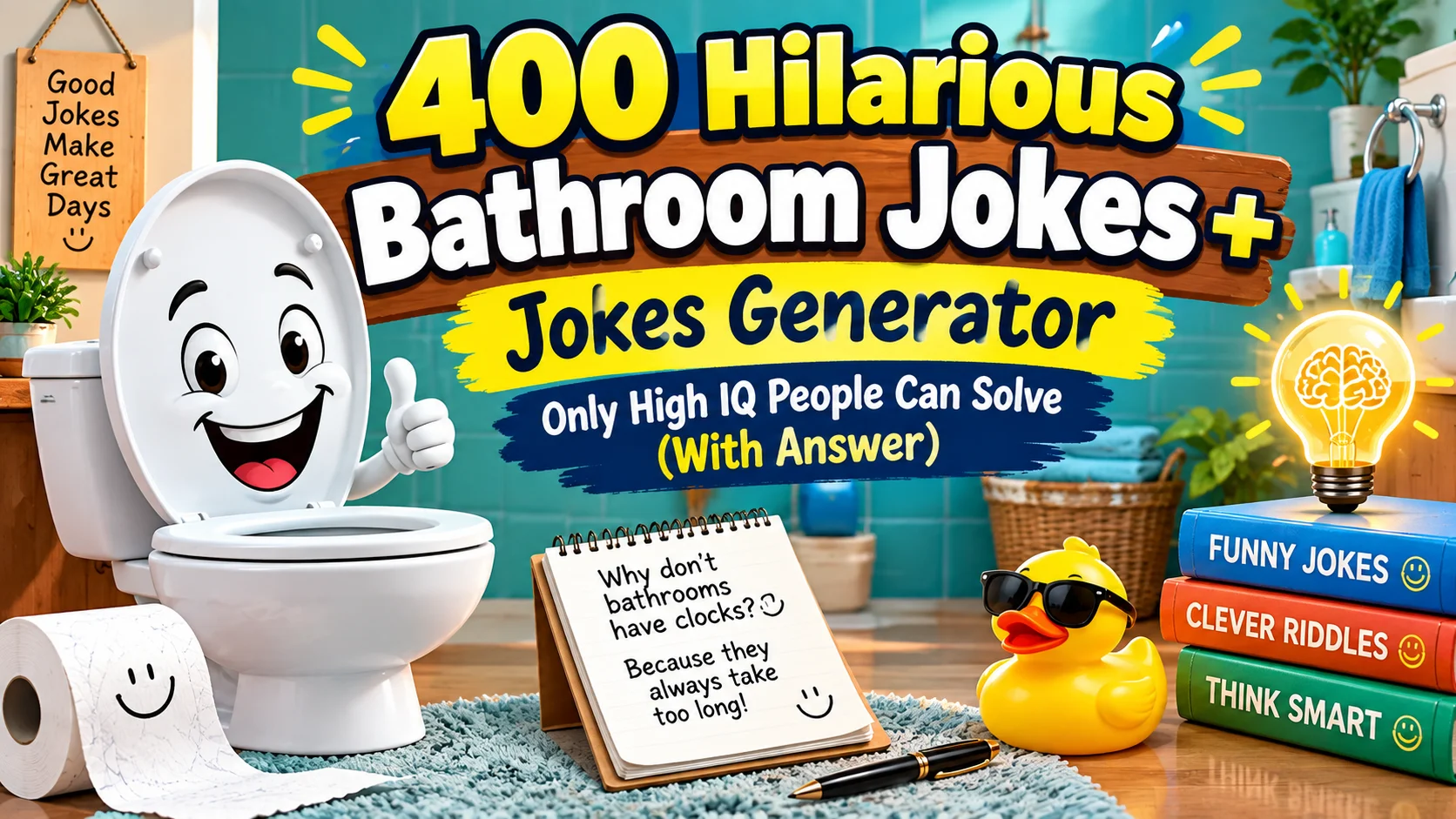 bathroom jokes