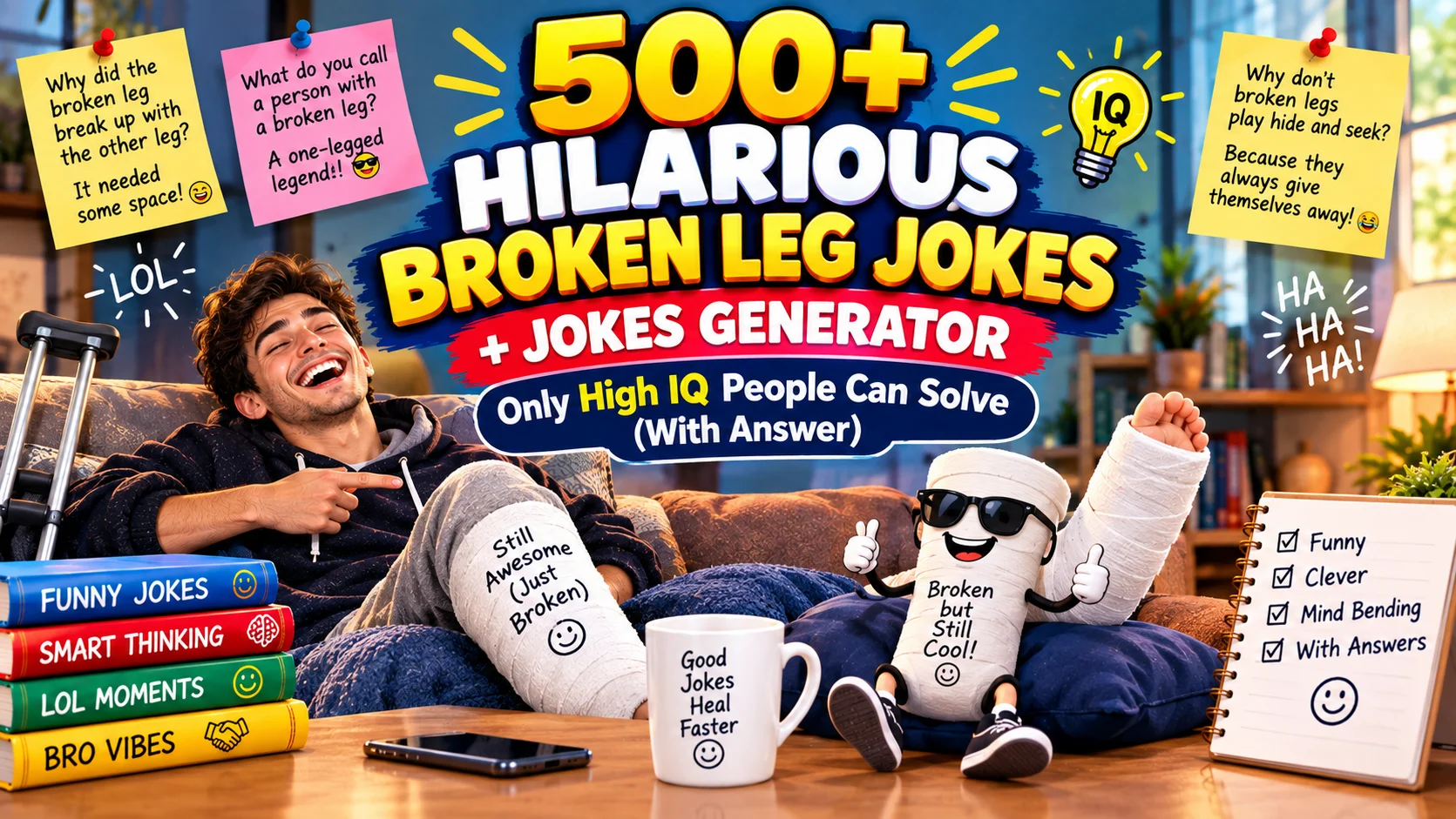 broken leg jokes
