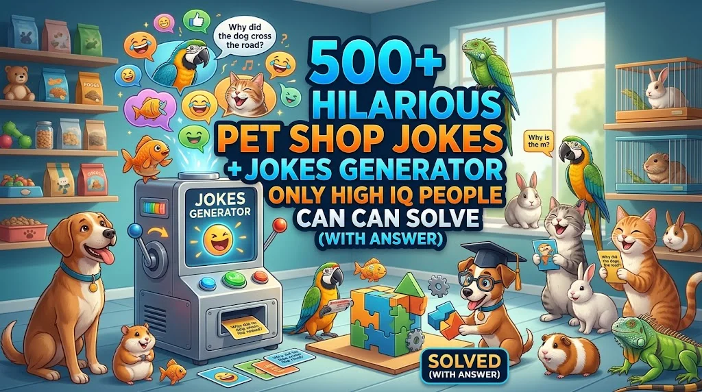 pet shop jokes