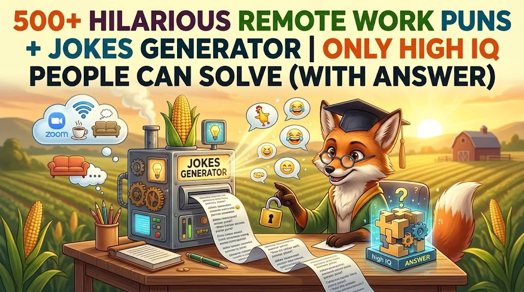 remote work puns